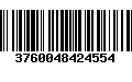 Código de Barras 3760048424554