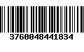 Código de Barras 3760048441834