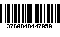 Código de Barras 3760048447959