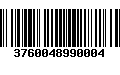 Código de Barras 3760048990004