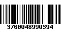 Código de Barras 3760048990394