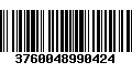 Código de Barras 3760048990424