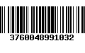 Código de Barras 3760048991032