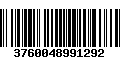 Código de Barras 3760048991292