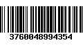 Código de Barras 3760048994354