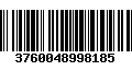 Código de Barras 3760048998185