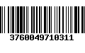 Código de Barras 3760049710311