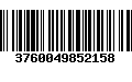 Código de Barras 3760049852158