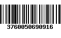 Código de Barras 3760050690916