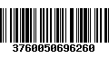 Código de Barras 3760050696260