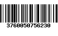 Código de Barras 3760050756230