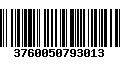 Código de Barras 3760050793013