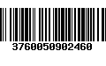 Código de Barras 3760050902460