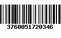 Código de Barras 3760051720346