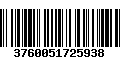 Código de Barras 3760051725938