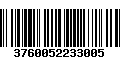 Código de Barras 3760052233005