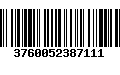 Código de Barras 3760052387111