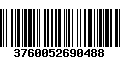 Código de Barras 3760052690488