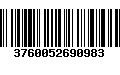 Código de Barras 3760052690983