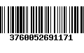 Código de Barras 3760052691171