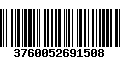 Código de Barras 3760052691508