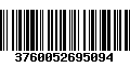 Código de Barras 3760052695094