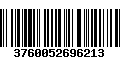 Código de Barras 3760052696213