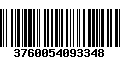 Código de Barras 3760054093348