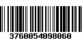 Código de Barras 3760054098060