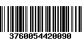 Código de Barras 3760054420090