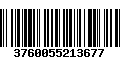 Código de Barras 3760055213677