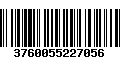 Código de Barras 3760055227056