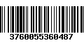 Código de Barras 3760055360487