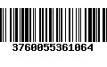 Código de Barras 3760055361064