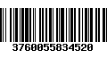 Código de Barras 3760055834520