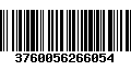 Código de Barras 3760056266054