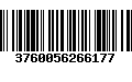 Código de Barras 3760056266177