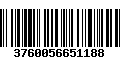 Código de Barras 3760056651188