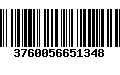 Código de Barras 3760056651348