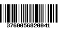 Código de Barras 3760056820041