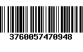 Código de Barras 3760057470948