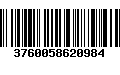 Código de Barras 3760058620984