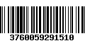 Código de Barras 3760059291510