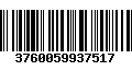 Código de Barras 3760059937517