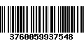 Código de Barras 3760059937548