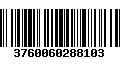 Código de Barras 3760060288103