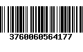 Código de Barras 3760060564177