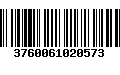 Código de Barras 3760061020573