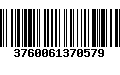 Código de Barras 3760061370579