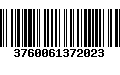 Código de Barras 3760061372023